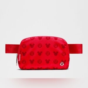NEW DISNEY X LULULEMON EVERYWHERE BELT BAG MICKEY LOGO